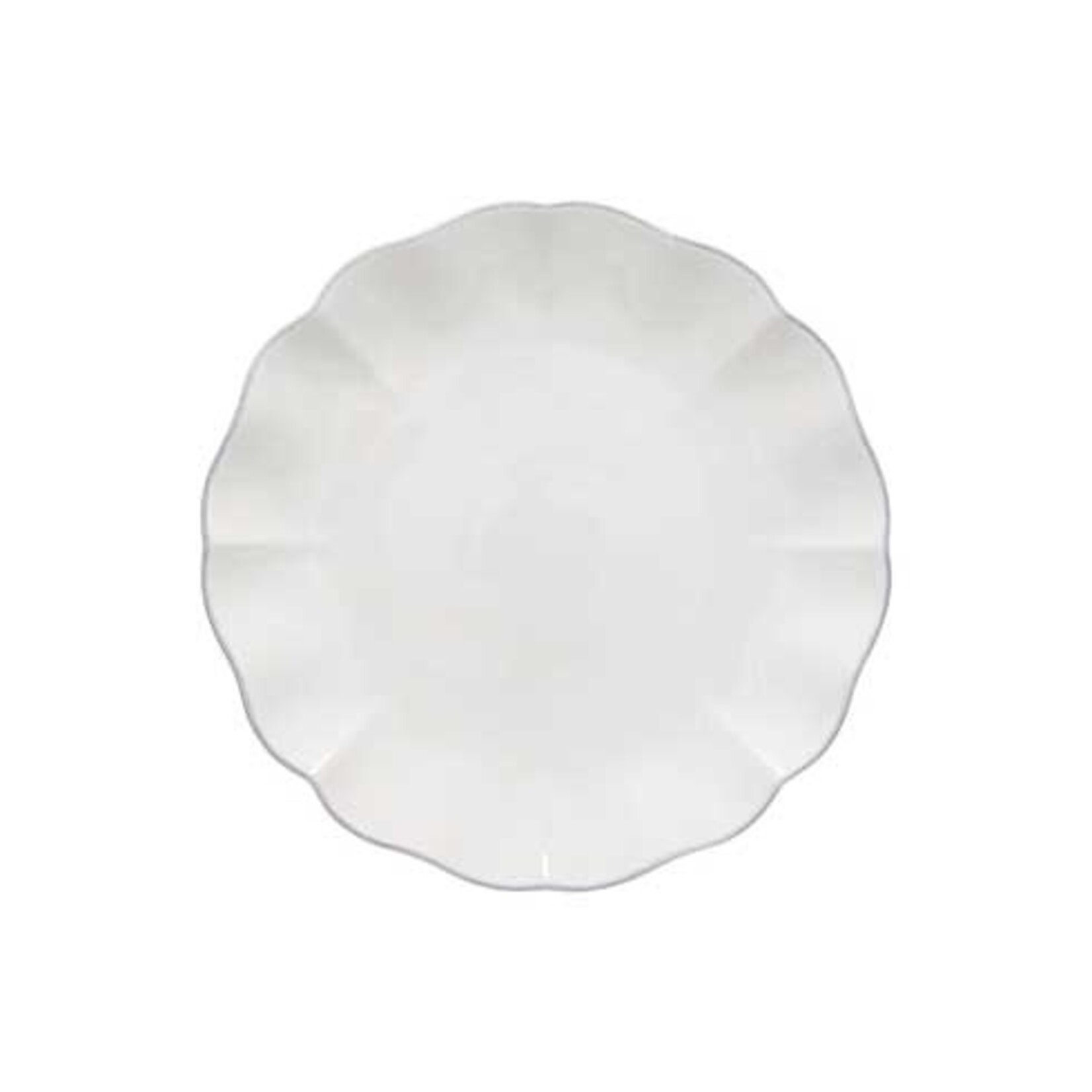 CASAFINA LIVING ROSA DINNER PLATE-WHITE