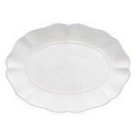 CASAFINA LIVING ROSA PLATTER OVAL 16"-WHITE