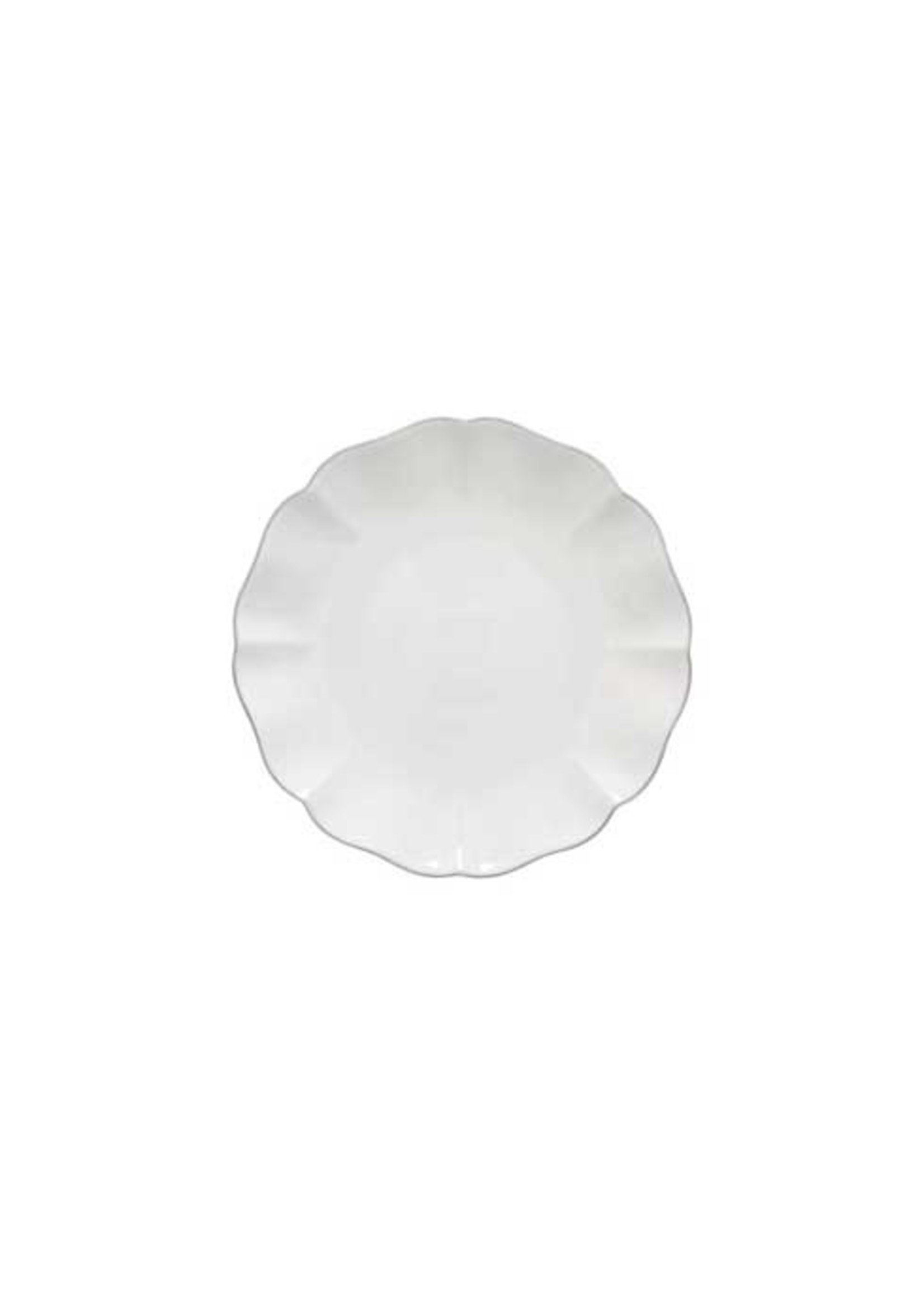 CASAFINA LIVING ROSA SALAD/DESSERT PLATE-WHITE