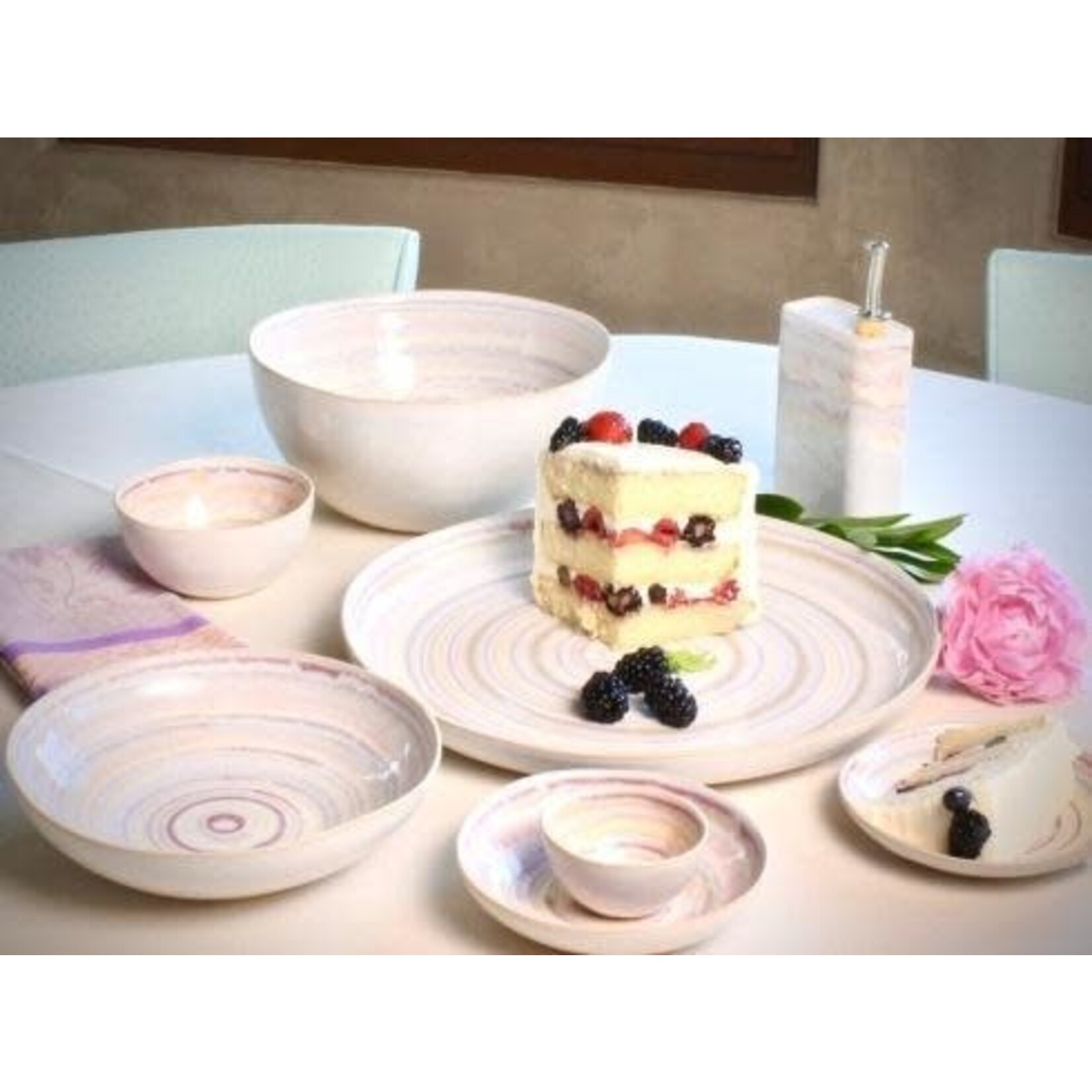 Carmel Ceramica CAROUSEL ROUND PLATTER