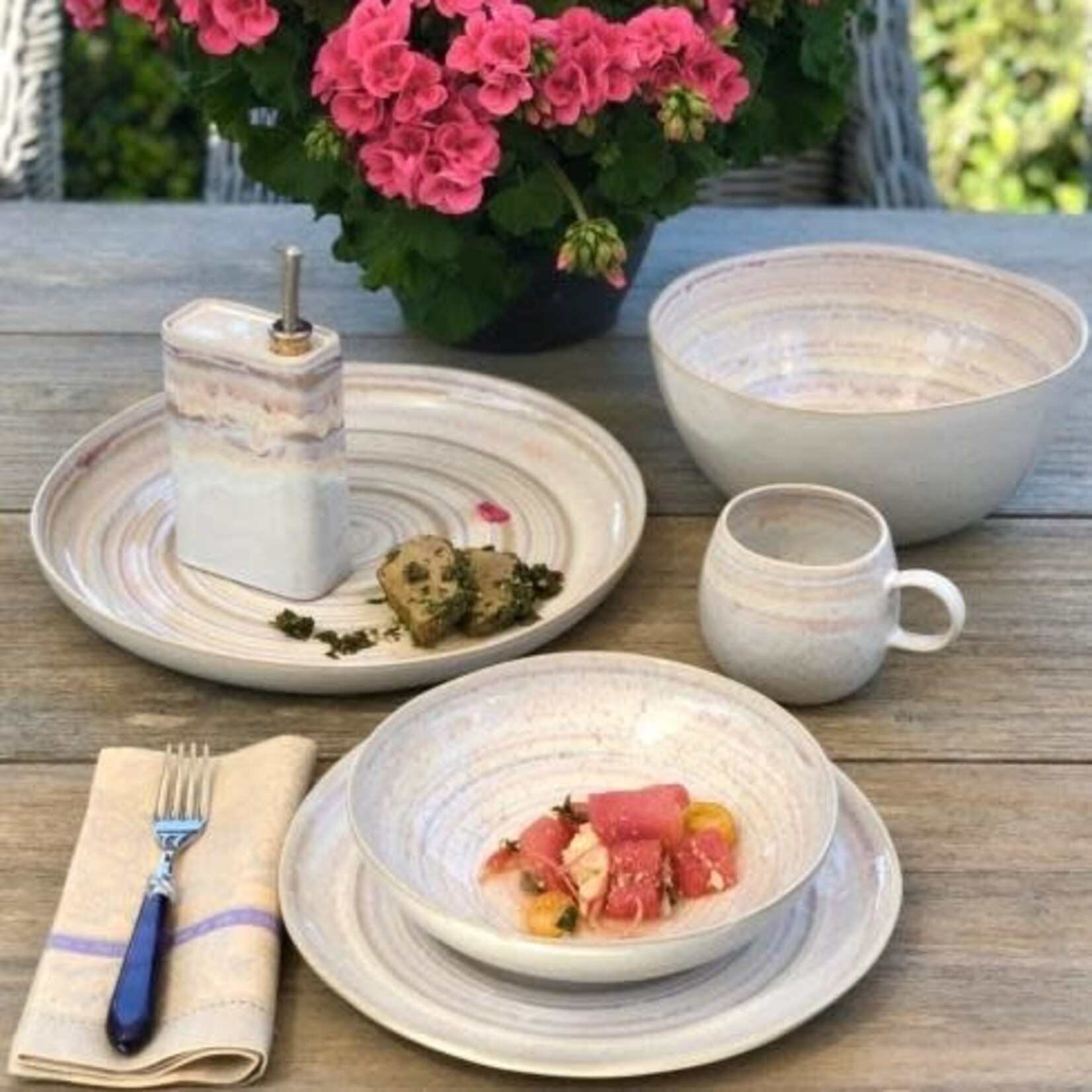 Carmel Ceramica CAROUSEL ROUND PLATTER