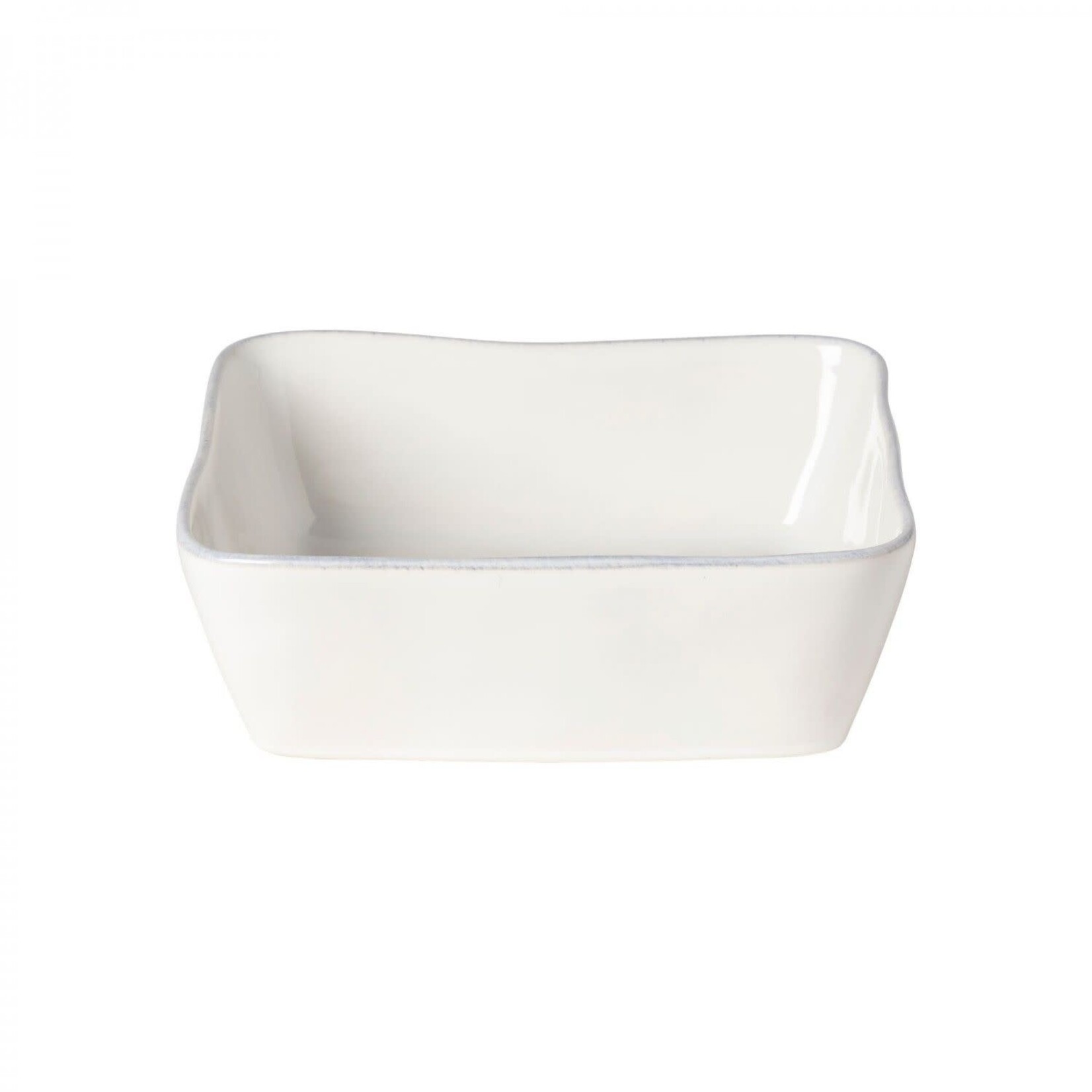 CASAFINA LIVING LIVIA BAKER SQ 9"-WHITE