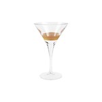 VIETRI Raffaello Striped Martini Glass