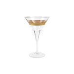 VIETRI Raffaello Banded Martini Glass