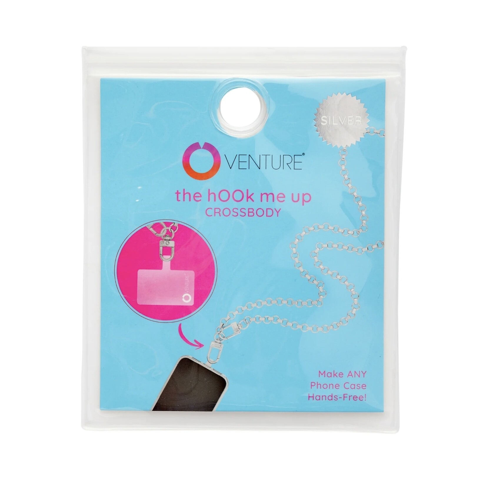 Oventure The Hook Me UpTM Crossbody Quicksilver