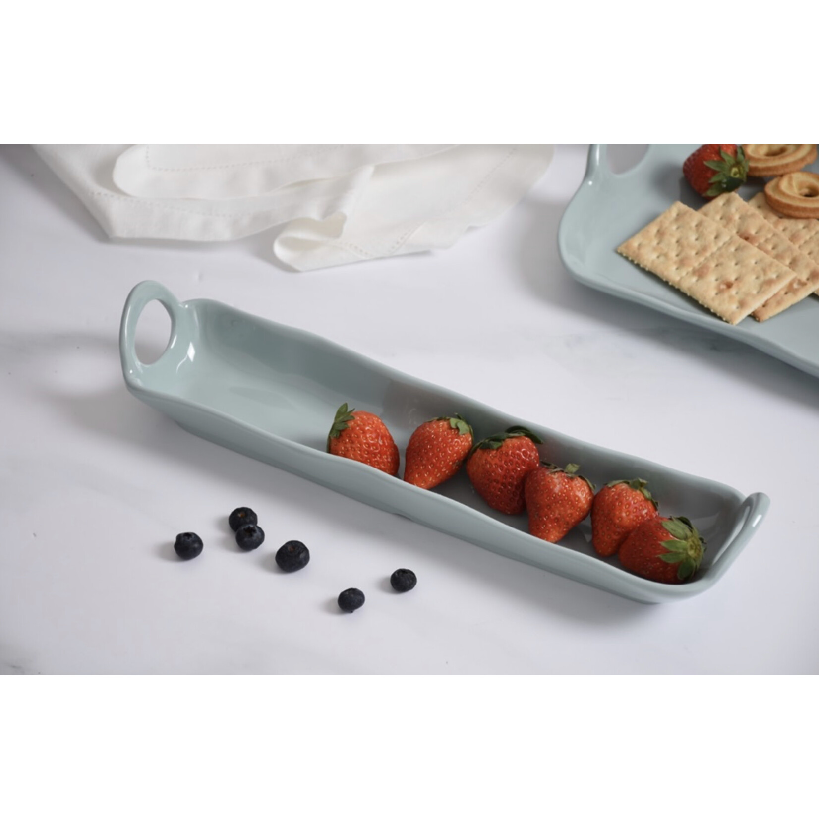 Pampa Bay Cracker Tray - Aqua