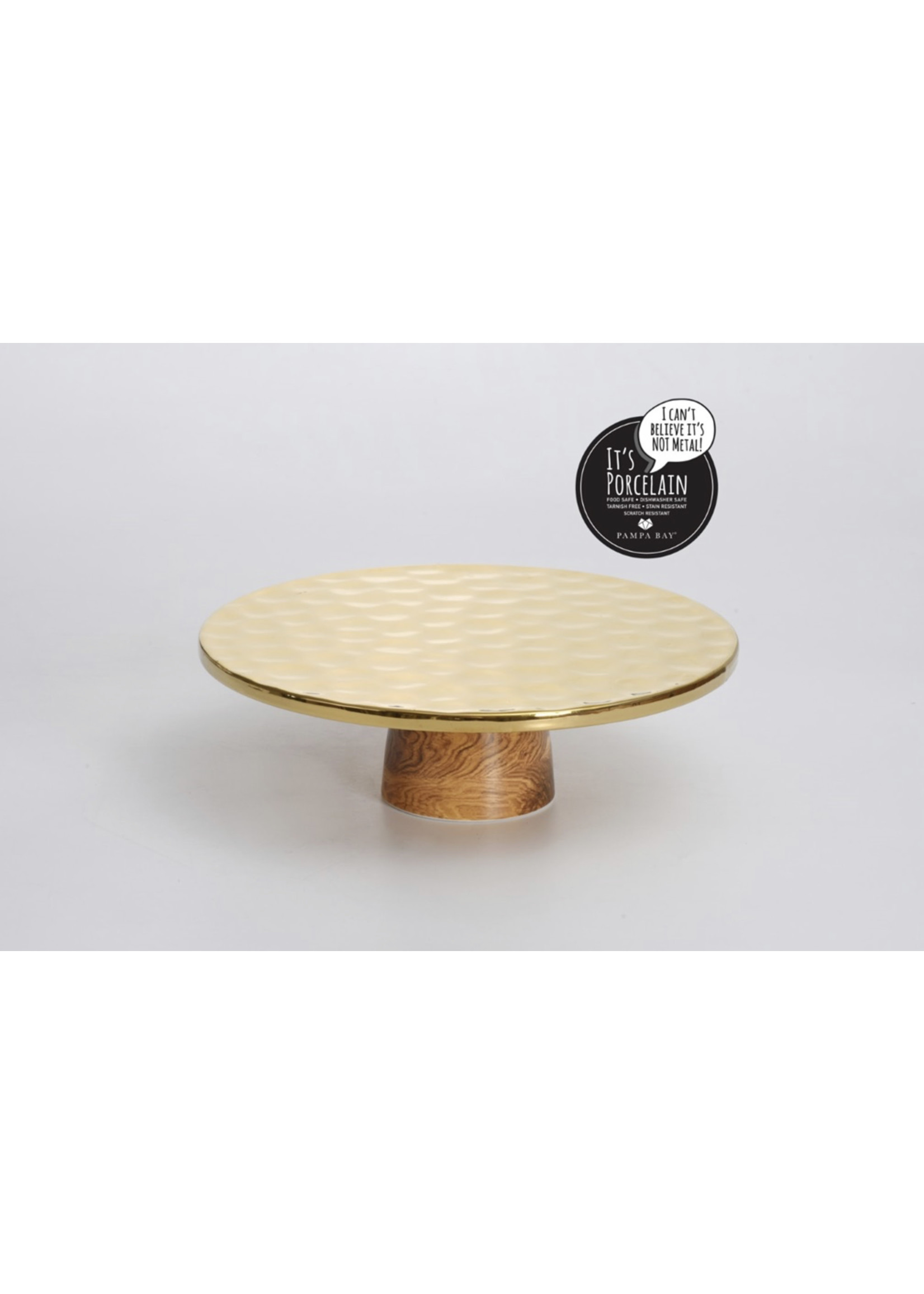 Pampa Bay Cake Stand - Madera