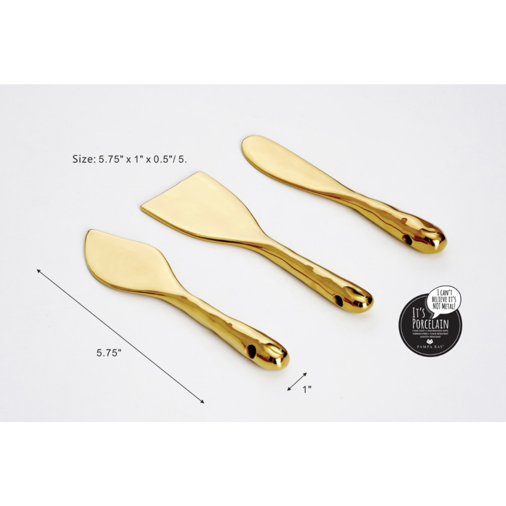 Pampa Bay Set of 3 Cheese Knives