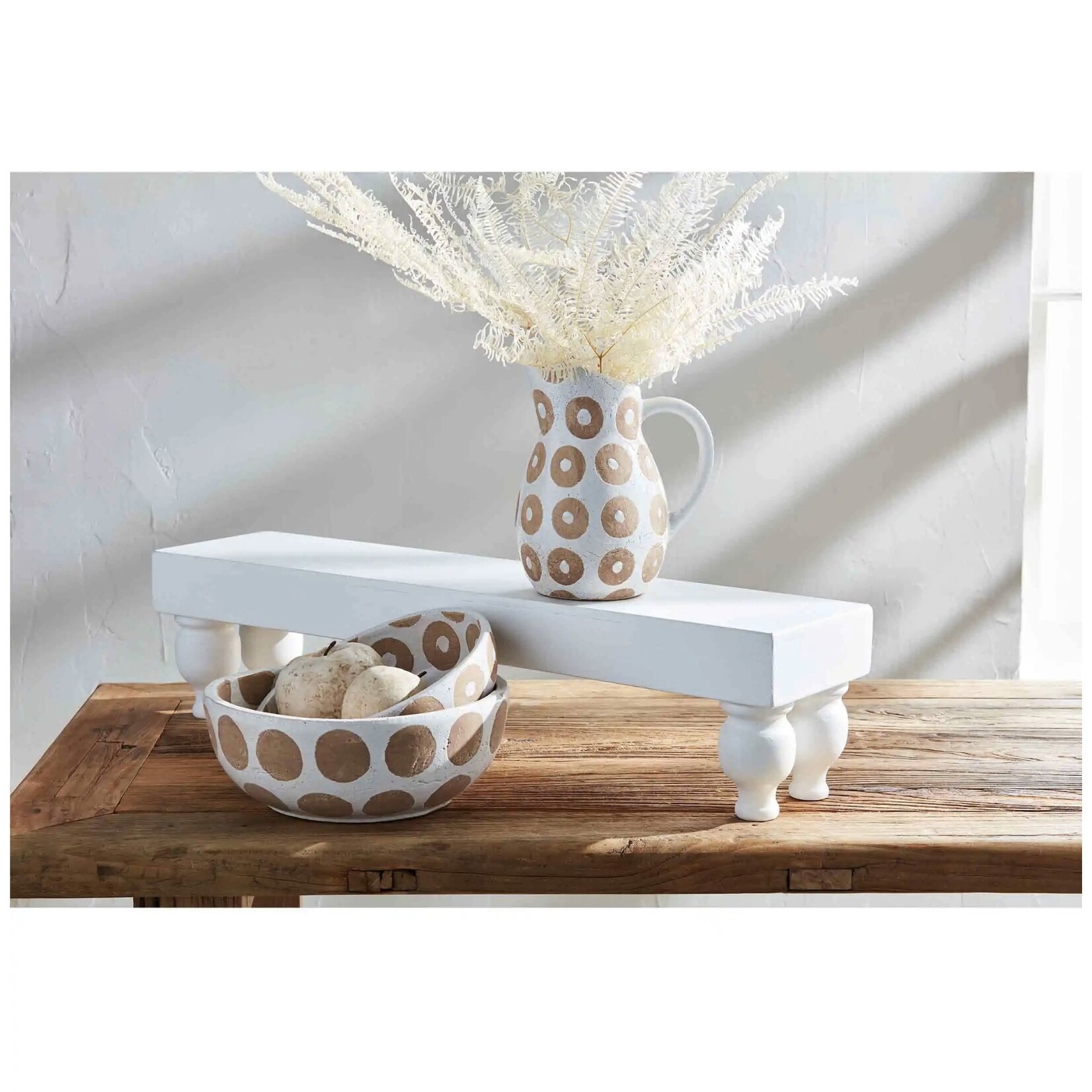 Mud Pie WHITE FOOTED BOARD