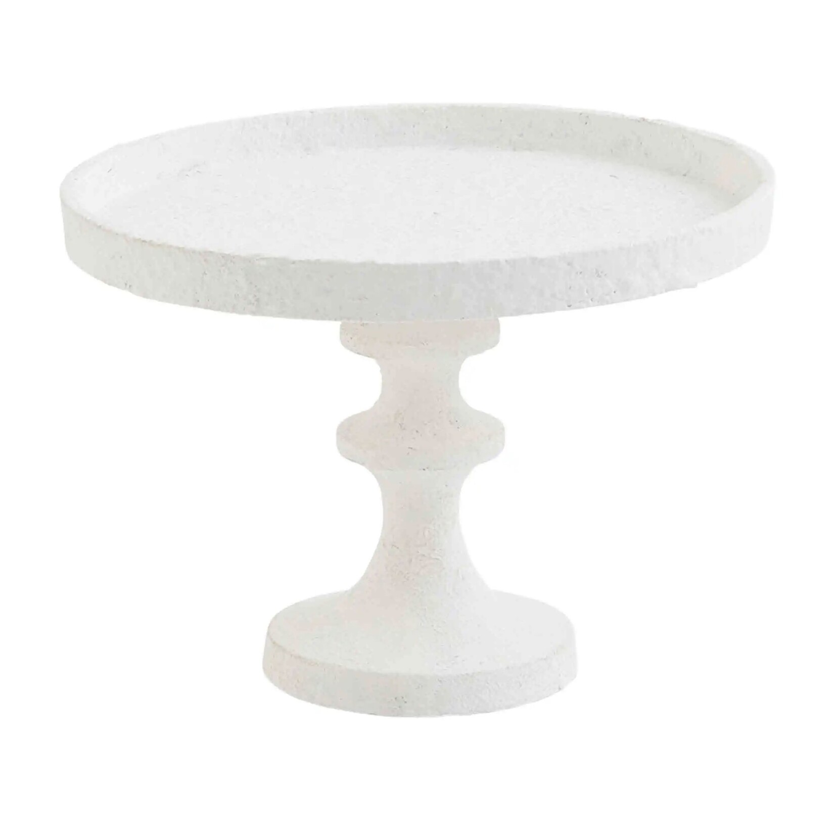 Mud Pie SHORT WHITE PEDESTAL SERVER