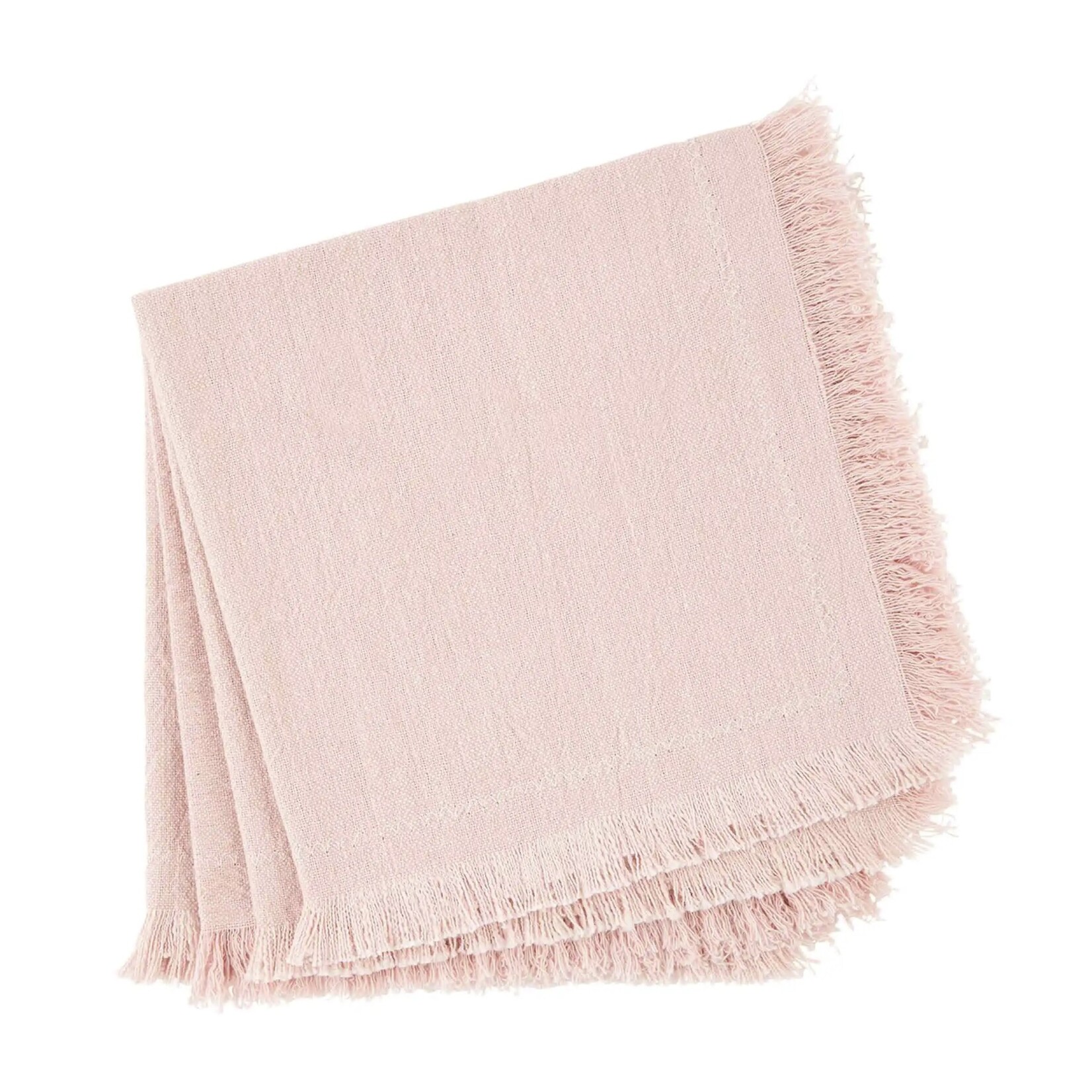 Mud Pie PINK DINNER NAPKIN SET