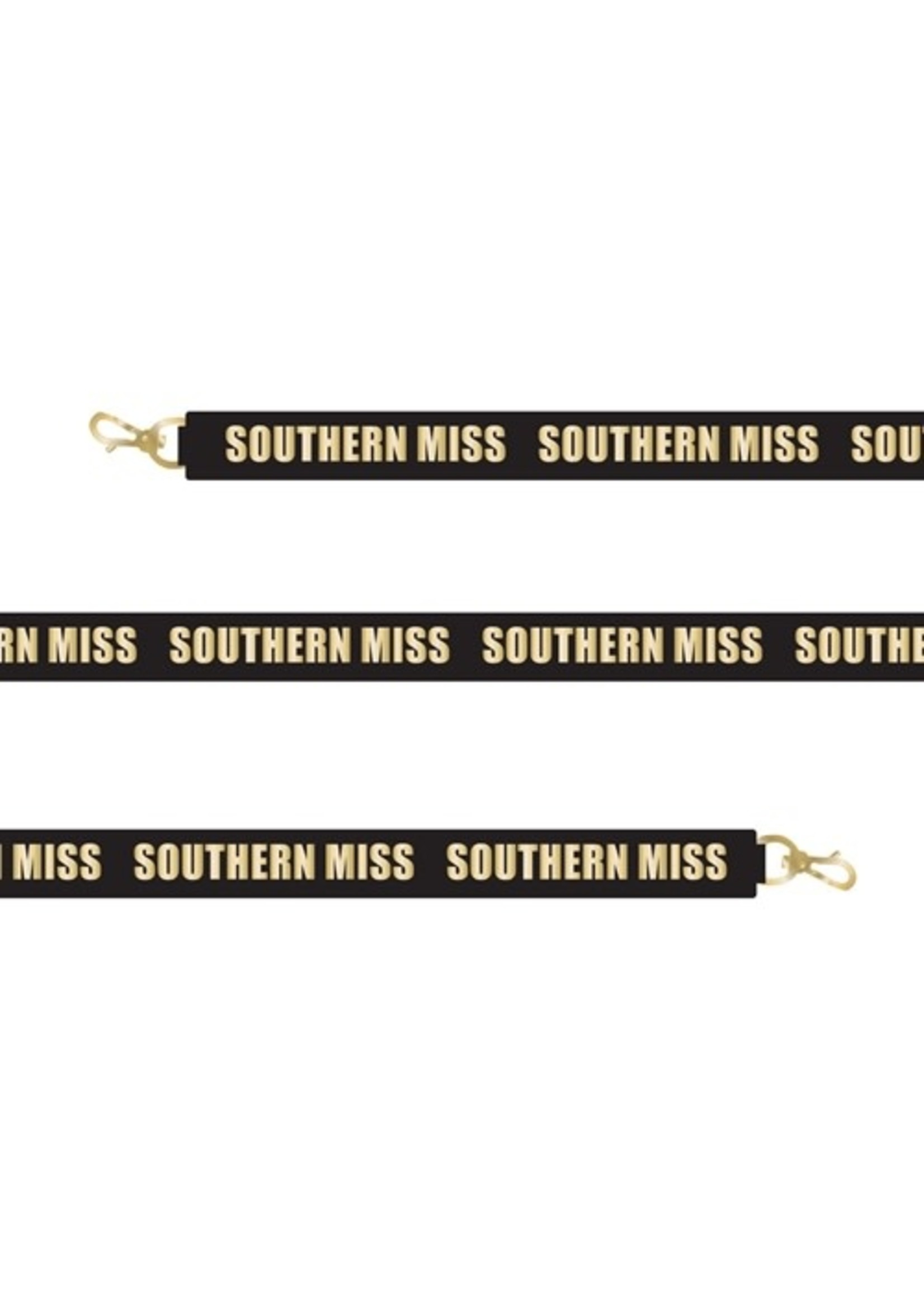 Collegiate Beaded Strap - University of Southern Mississippi