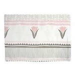 VIETRI Bohemian Linens Gray/Pink Reversible Placemats - Set of 4