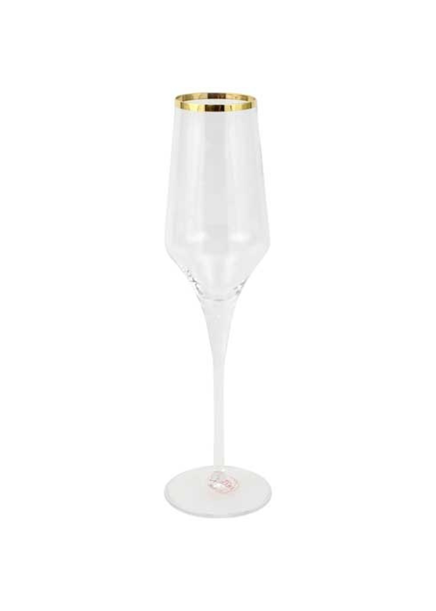 VIETRI Contessa Gold Contessa Gold Champagne Glass