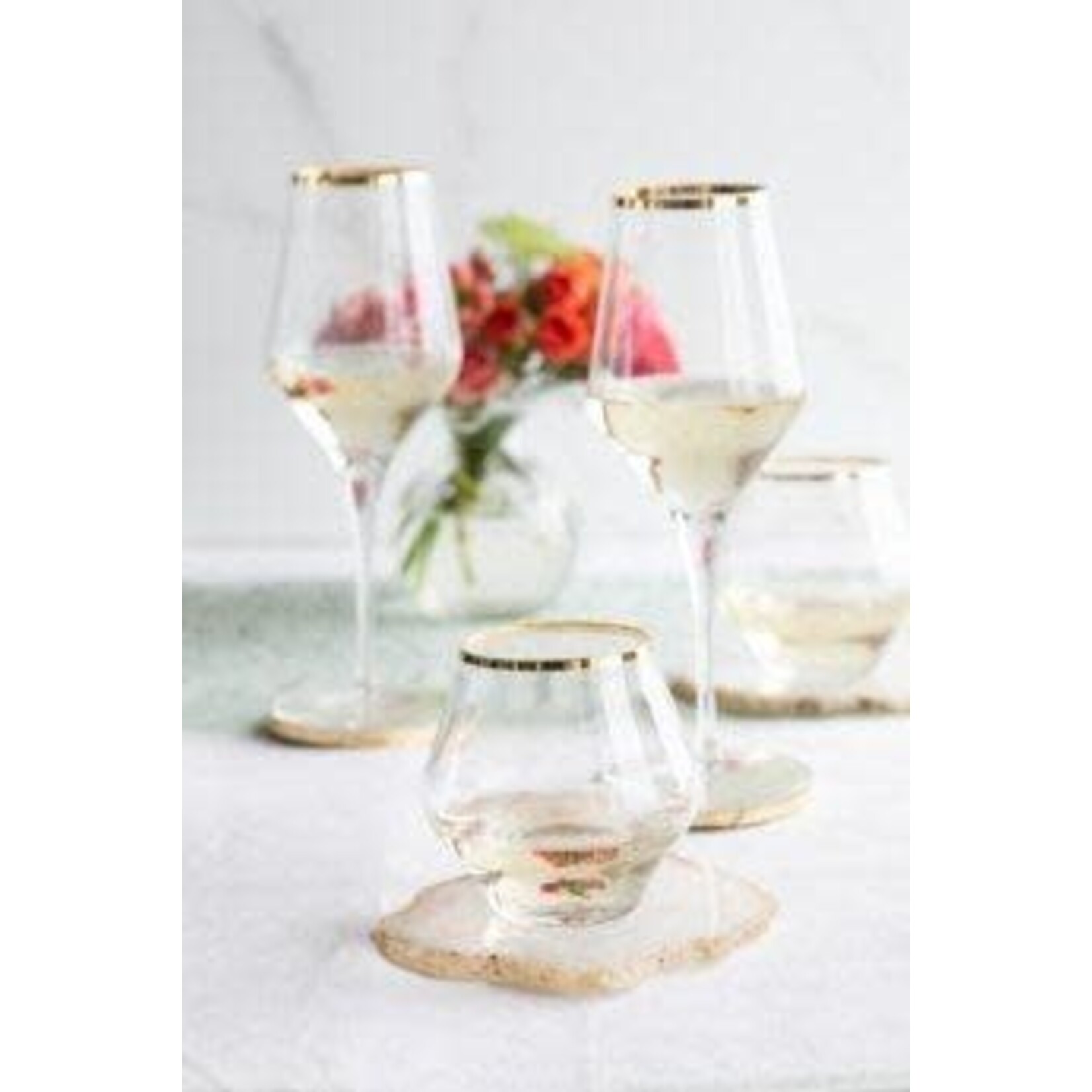 VIETRI Contessa Gold Contessa Gold Champagne Glass
