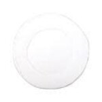 VIETRI Lastra White European Dinner Plate