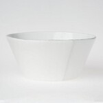 VIETRI Lastra White Large Stacking Serving Bowl