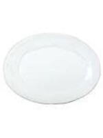 VIETRI Lastra White Small Oval Platter