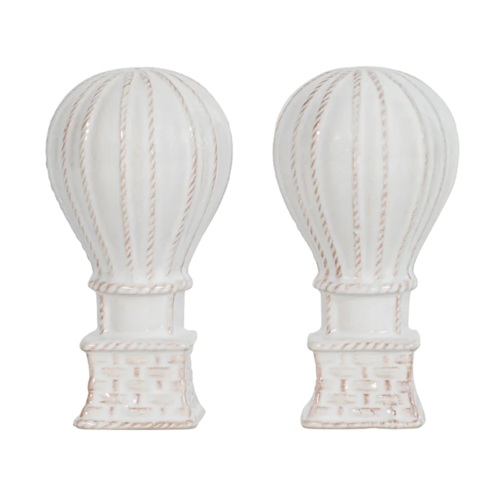 Juliska L'Amour Toujours Hot Air Balloon Salt and Pepper Shakers