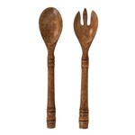 Juliska Bilbao Wood Salad Servers