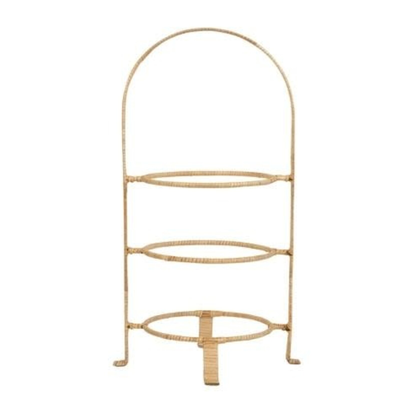 Juliska Provence Rattan Three Tiered Plate Server