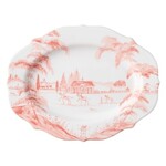 Juliska Country Estate Petal Pink 15" Serving Platter