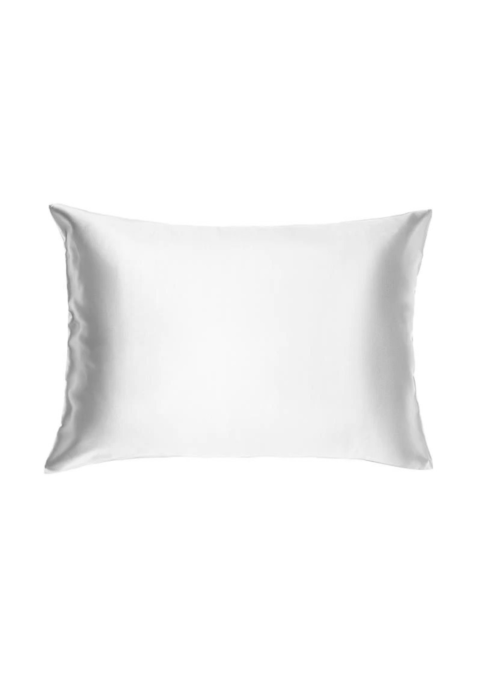 Silk Story Silk Charmeuse Standard Pillowcase in White
