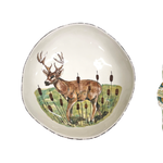 VIETRI Wildlife Deer Large Bowl