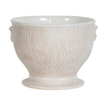 Juliska Blenheim Oak Whitewash 9" Cachepot