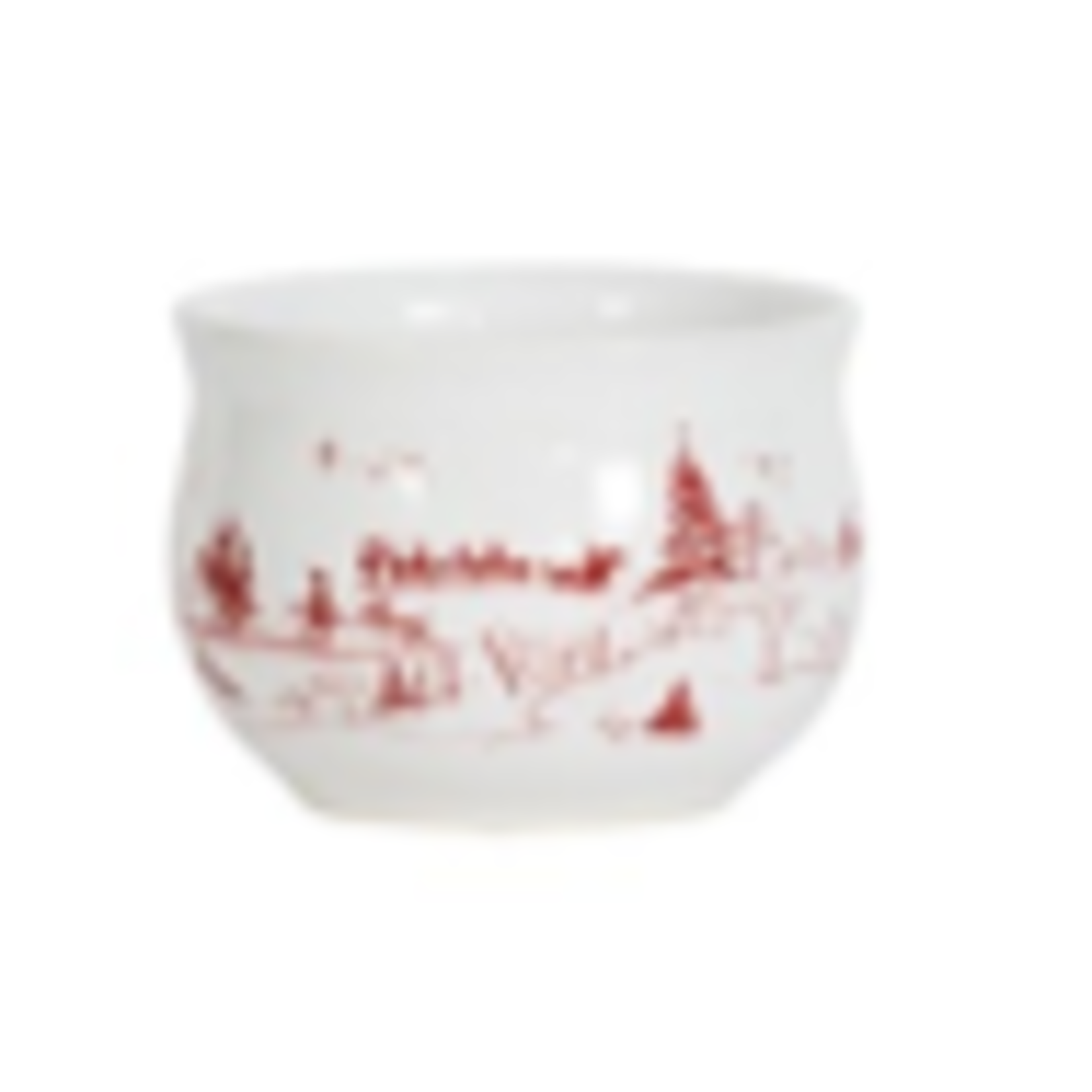 Country Estate Winter Frolic Ruby Comfort Bowl