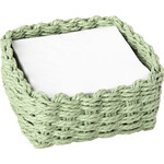 BOSTON INTERNATIONAL PAPER WOVEN COCKTAIL CADDY LIGHT GREEN