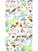 BOSTON INTERNATIONAL ROSANNE BECK - TENNESSEE STATE COLLECTION TN GUEST TOWEL