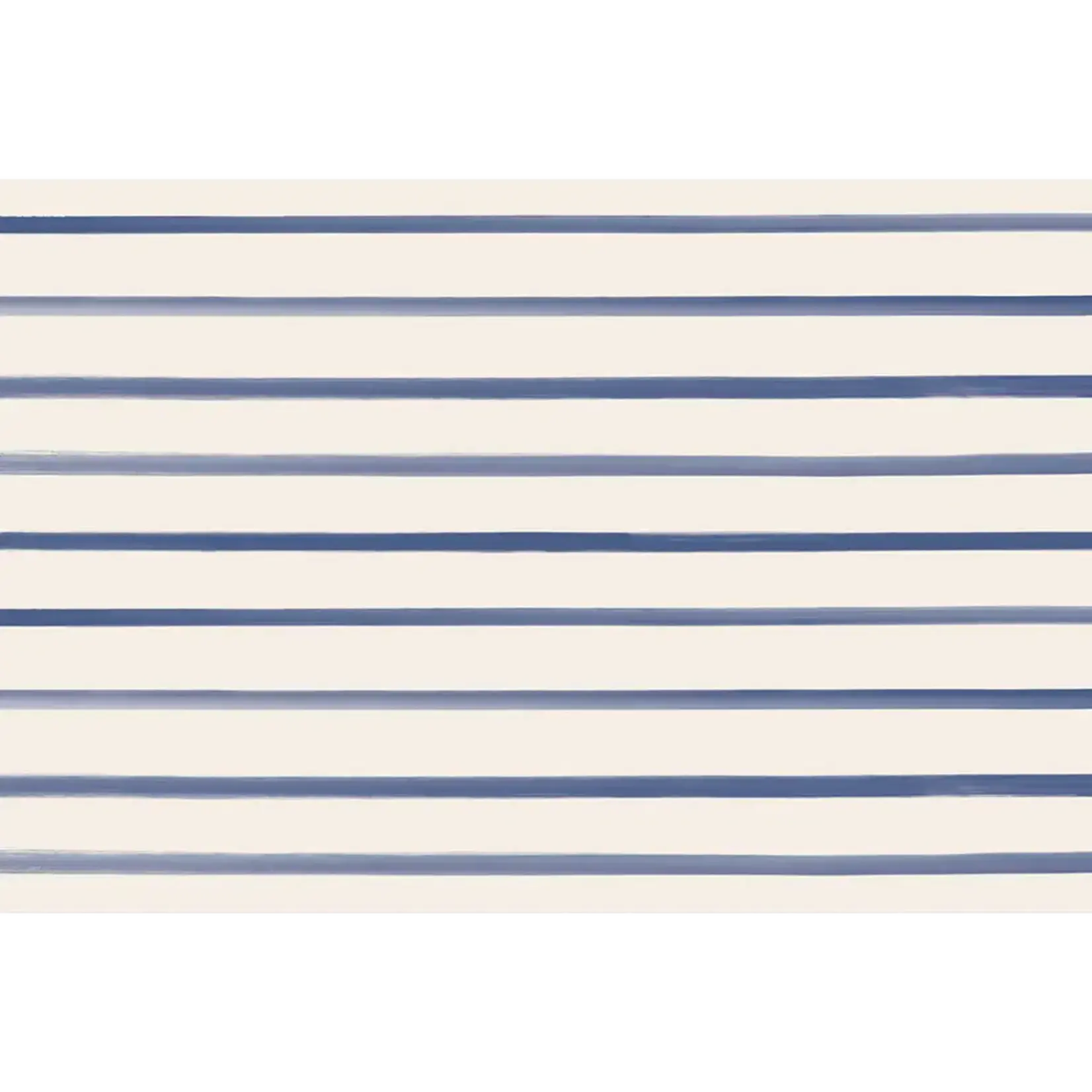 Hester & Cook Navy Stripe Placemat - 24 Sheets