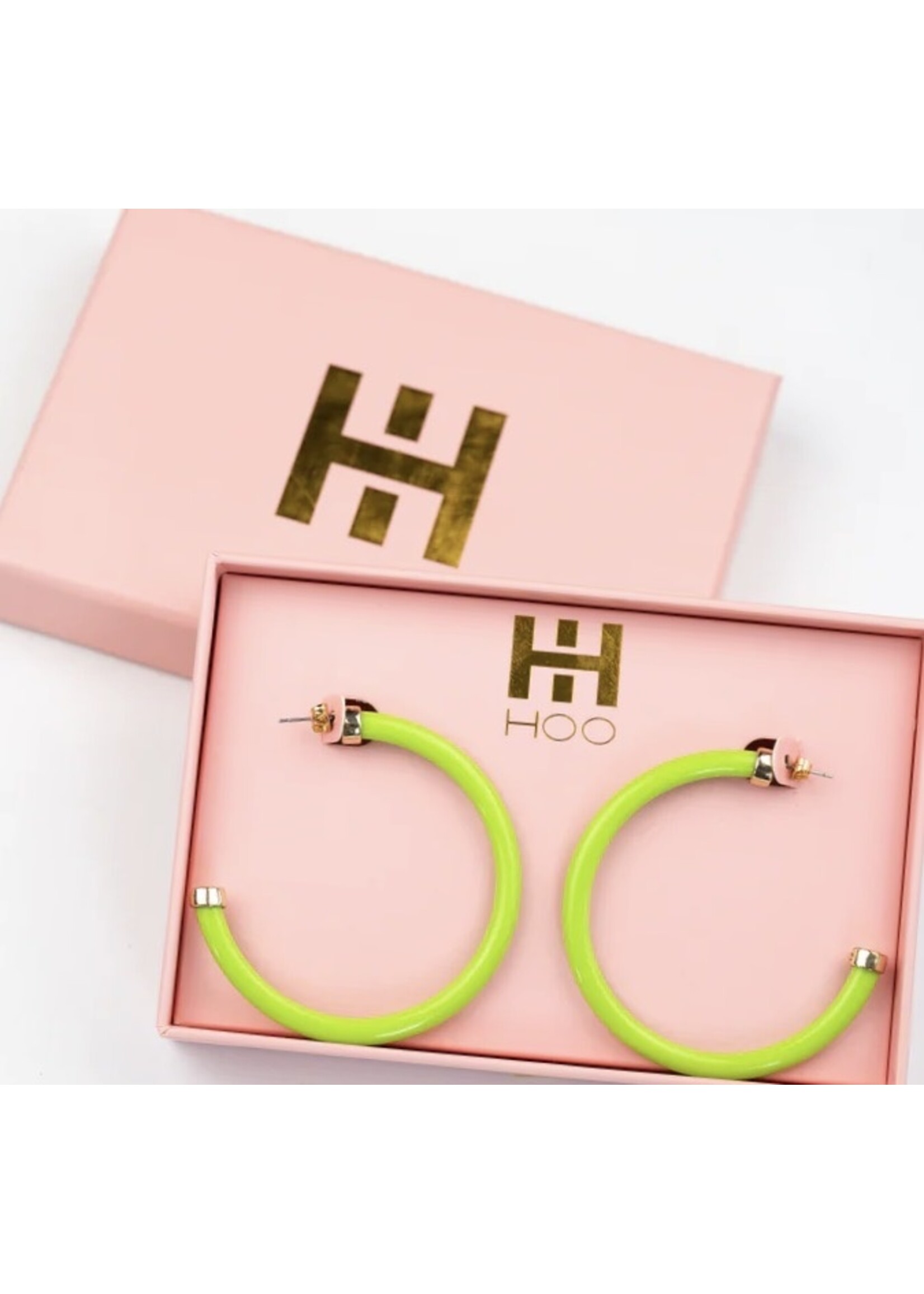 Lime green hoops shop