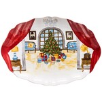 CASAFINA LIVING THE NUTCRACKER OVAL PLATTER 16"