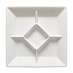 CASAFINA LIVING Cook & Host Sq. appetizer Tray 13", White