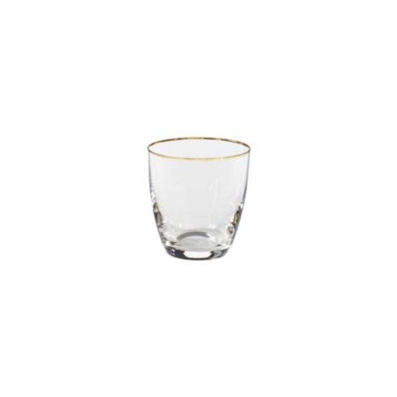 CASAFINA LIVING Sensa Tumbler w/ Golden Rim 10 oz.