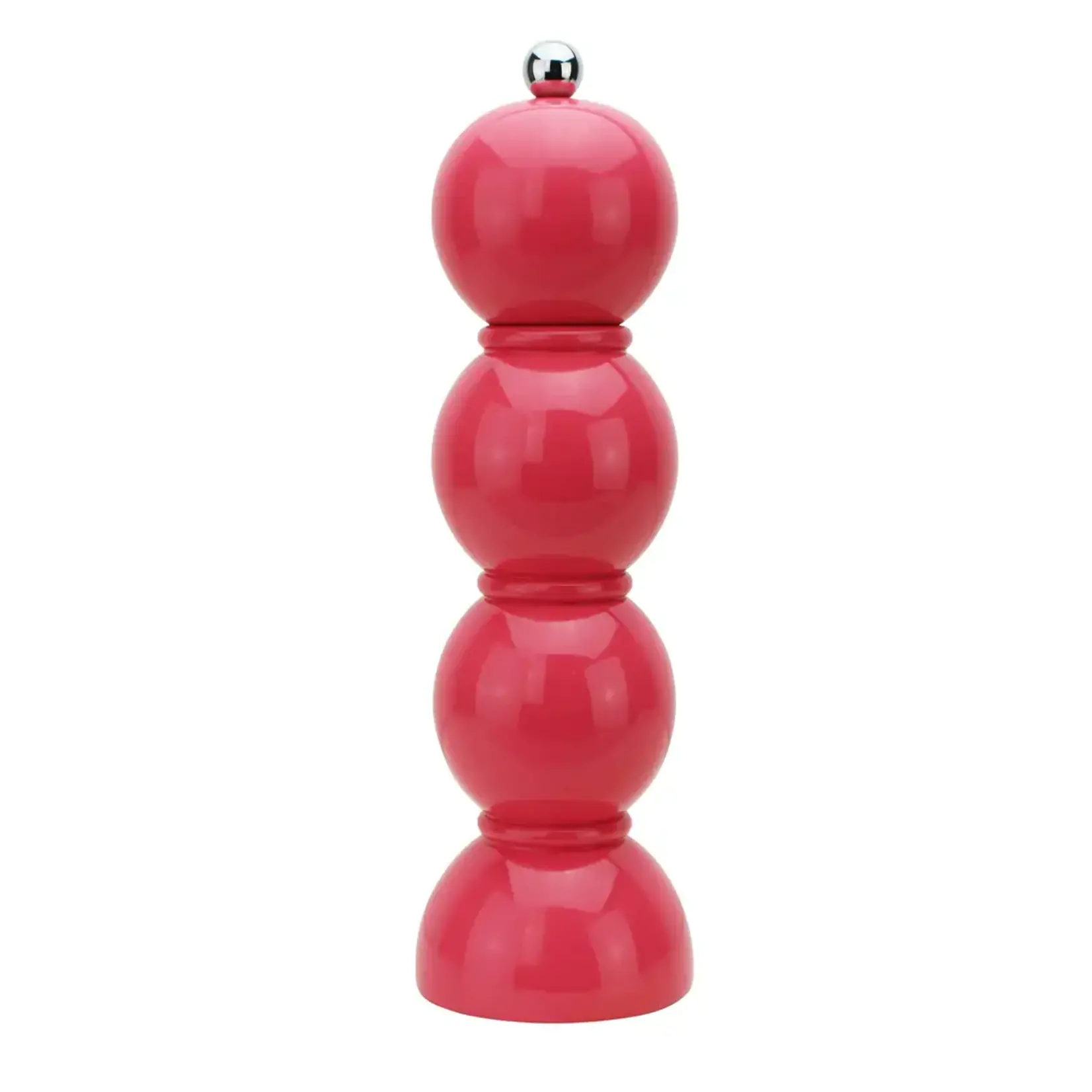 Addison Ross WATERMELON PINK BOBBIN SALT OR PEPPER MILL GRINDER - 24CM