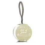 Spongelle HOLIDAY ORNAMENTS - LET IT SNOW QUINCE BLOSSOM GOLD (5+ WASHES) 1.5OZ