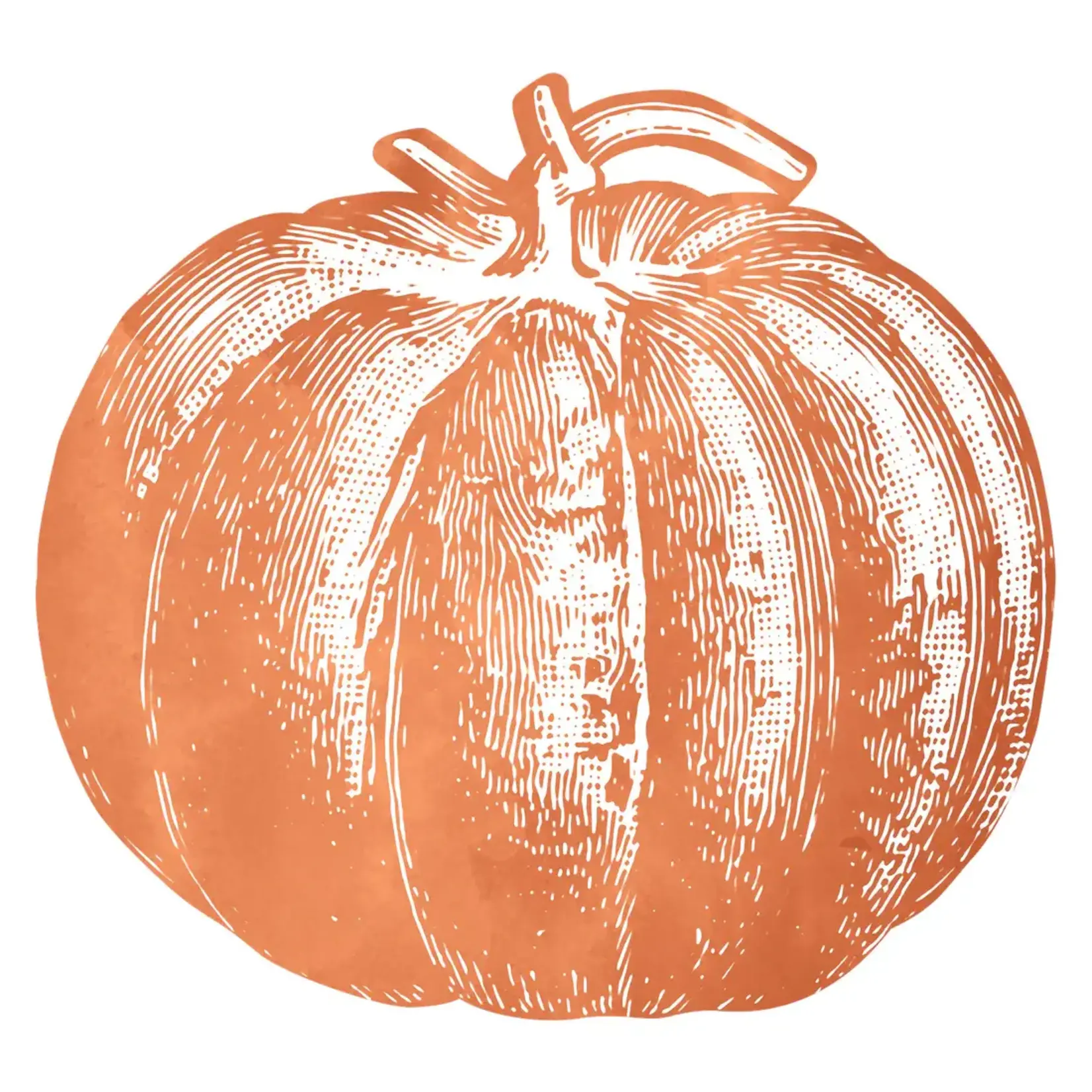 Hester & Cook Die-cut Pumpkin Placemat - 12 Sheets