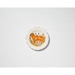 VIETRI Wildlife Hunting Dog Salad Plate
