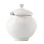 Juliska Puro Sugar Bowl with Lid- Whitewash