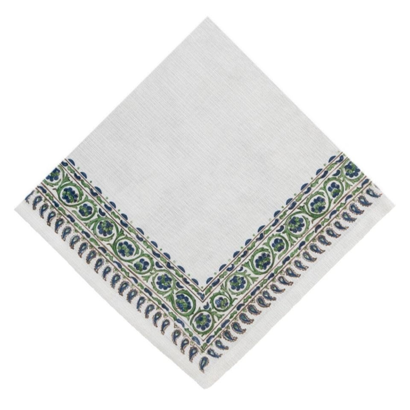 Juliska Veronica Beard Bohemian Vine Napkin Set/4 - White/Multi