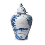 Juliska Country Estate 17" Ginger Jar - Delft Blue