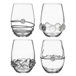 Juliska Heritage Stemless Wine Glass Assorted Set/4