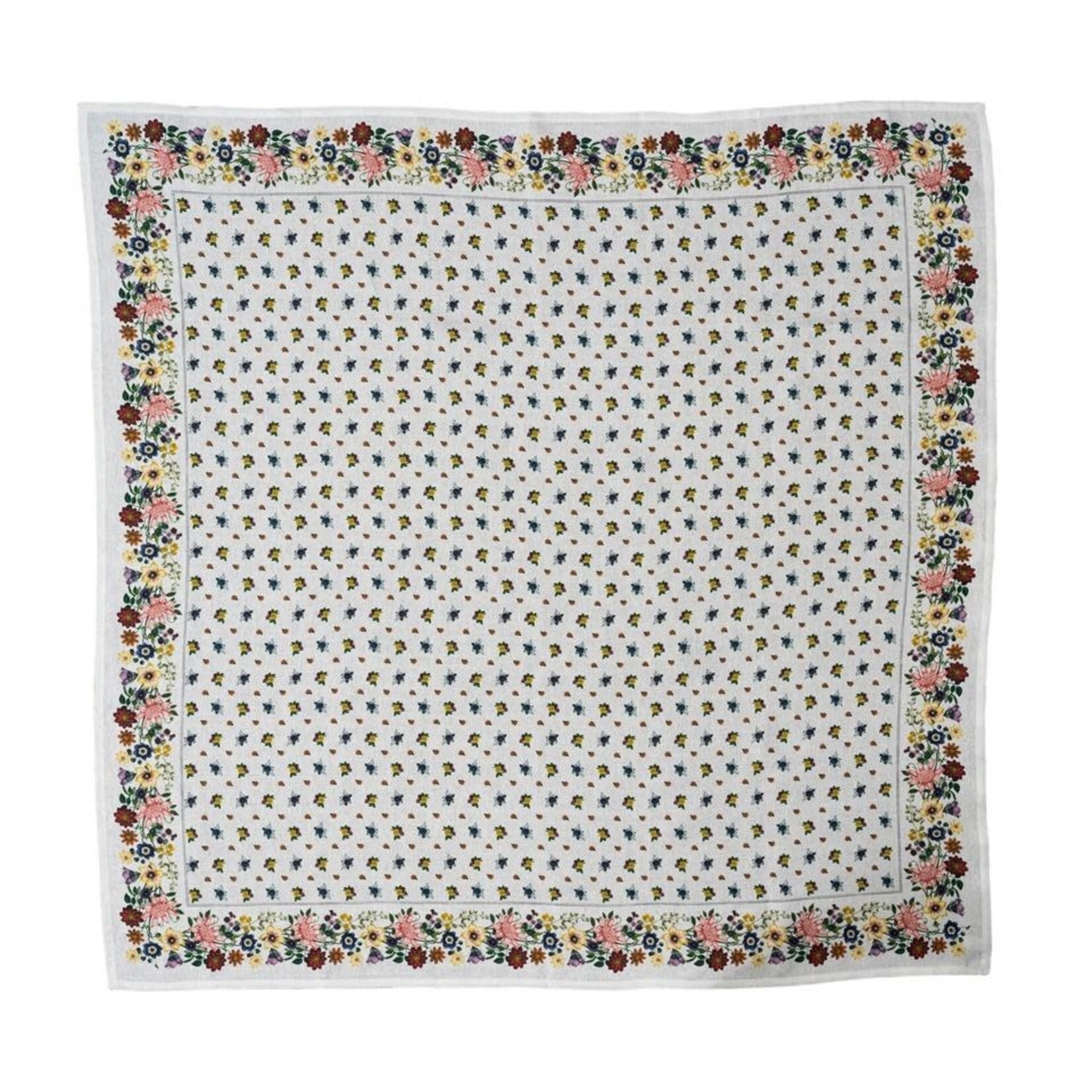 Juliska Mirabelle 54" Square Tablecloth - Multi
