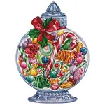 Hester & Cook Die-cut Candy Jar Placemat - 12 Sheets