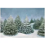 Hester & Cook Evergreen Forest Placemat - Pad of 24