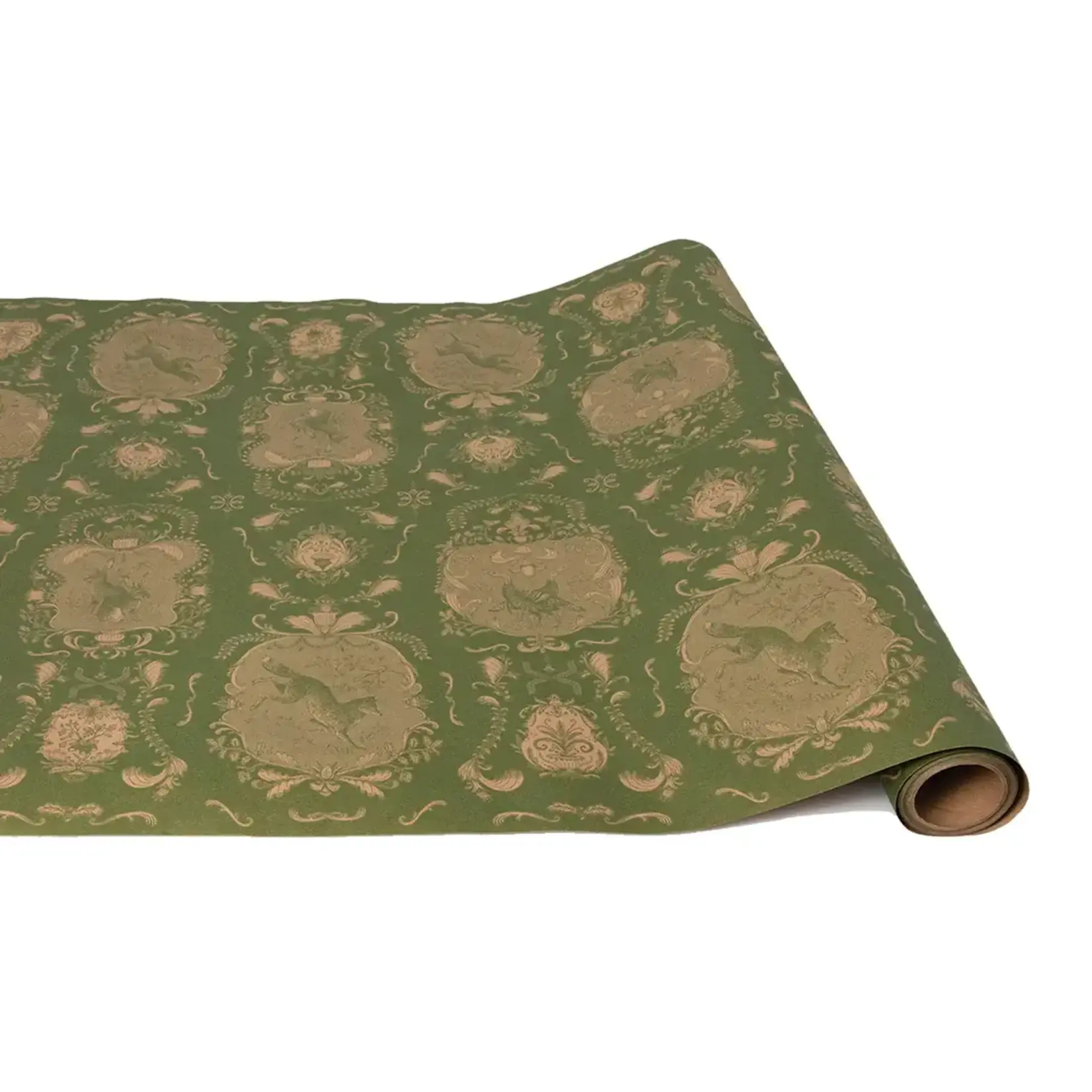 Hester & Cook Moss Fable Toile Runner - 30" x 25'