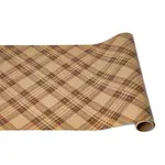 Hester & Cook Autumn Plaid Runner - 20" x 25'